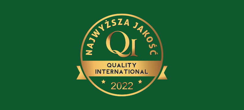 odznaka programu najwyższa jakość quality international 2022